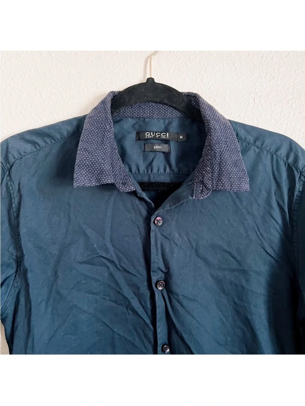 Gucci slim button up
